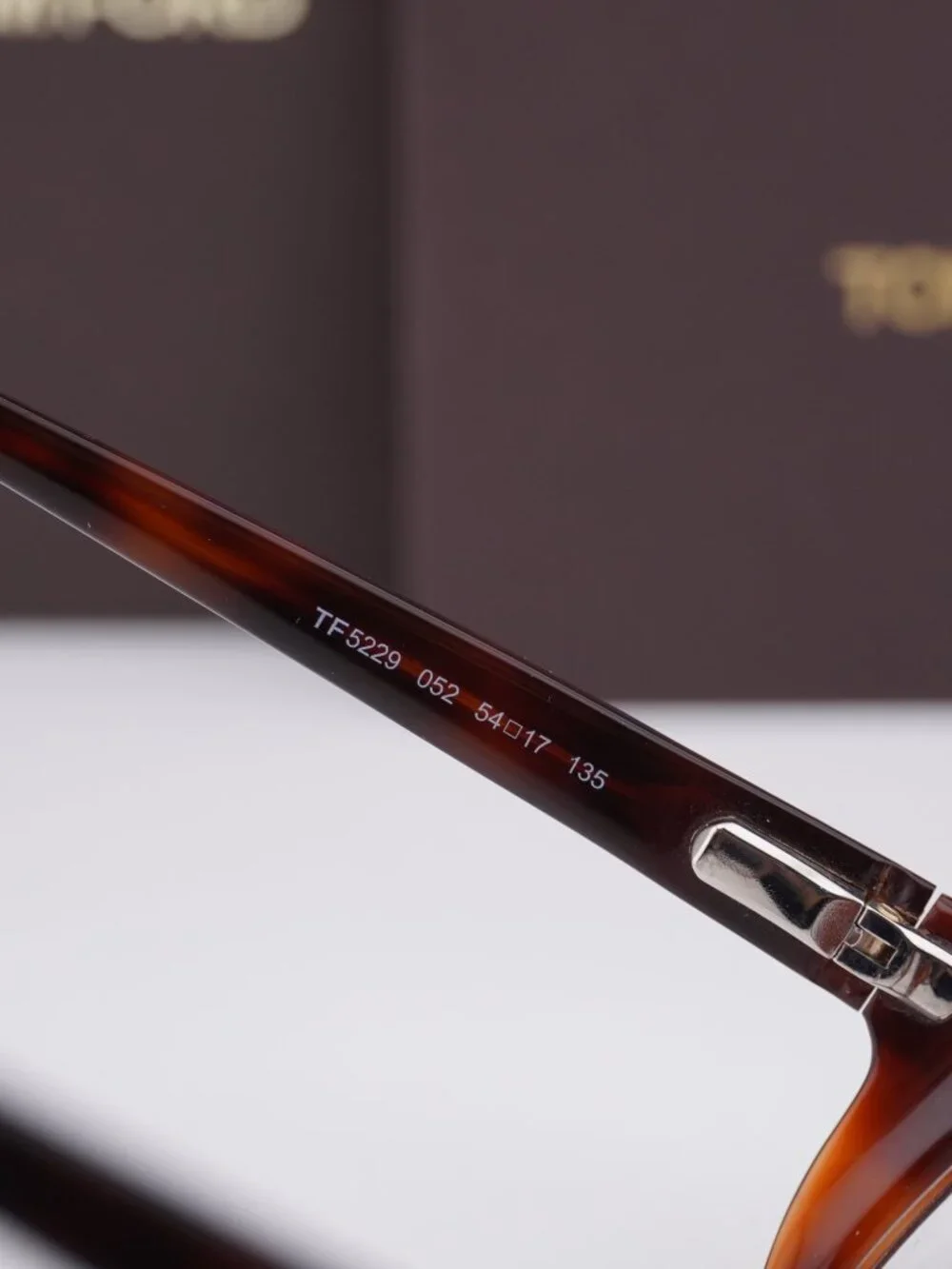 Tom Ford FT5229 052 Rectangle Eyeglasses - Havana 54mm